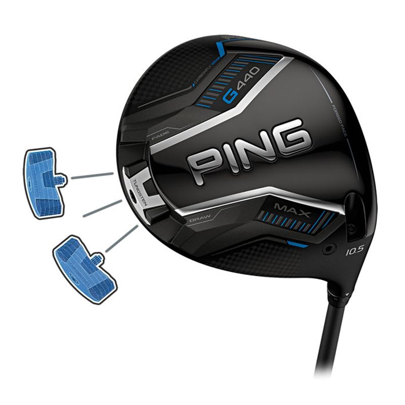 Ping G440 Max Driver Alta CB 50 Stiff