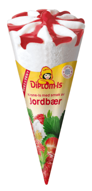 Hovedbilde Krone-Is Jordbær